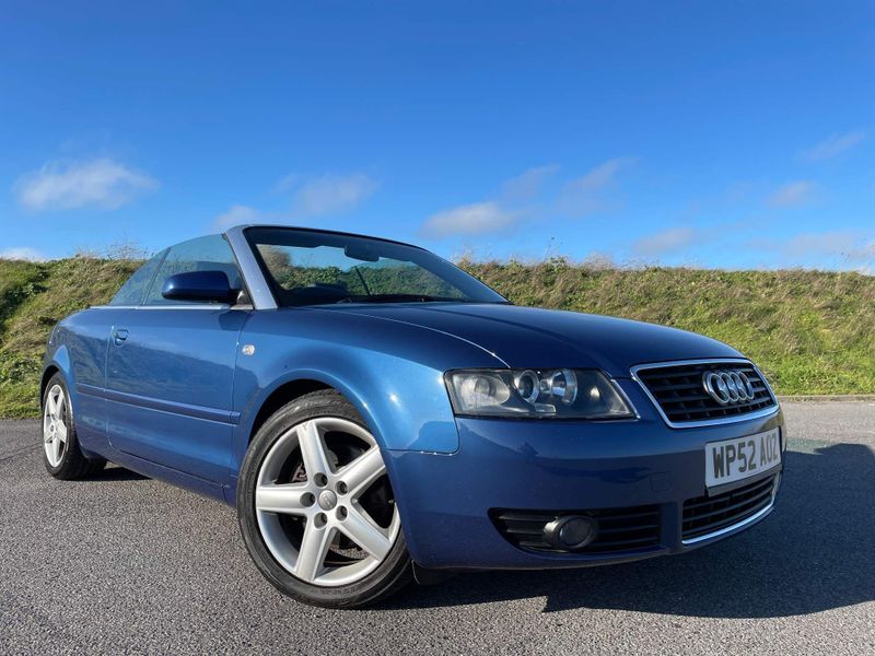 Audi A4 Cabriolet 2002 (52 reg)  3.0 Sport 2dr WP52 AOZ